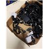 Image 2 : TRAY OF CHARGERS, MICROPHONES, ELECTRONICS