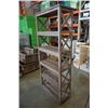 Image 3 : RUSTIC LOOKING 6FT WOODEN STORAGE SHELF