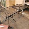 Image 1 : 2 METAL PATIO SIDE TABLES