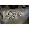 Image 1 : AREA CARPET 66 X 94 INCHES AND RUNNER 2 FOOT 7 INCH X 8 FOOT 2 INCH