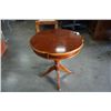 Image 3 : ROUND WOOD PARLOUR TABLE