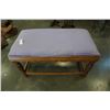 Image 1 : VINTAGE WOOD BENCH