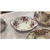 Image 8 : ROYAL ALBERT COTTAGE GARDEN CHINA CREAM AND SUGAR, SALT AND PEPPER AND 5 CUPS AND SAUCERS