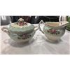 Image 3 : 4 CHINA CREAM AND SUGARS - SADLER, YCTC, FIGGIO NORWAY AND OLD CHELSEA IRONSTONE