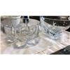 Image 2 : CRYSTAL BOWLS, HIMARK ITALY JUG AND 2 BOWLS, ART GLASS VASE AND MARIPOSA BOWL