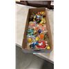 Image 1 : TRAY OF VINTAGE COLLECTABLE FIGURES, KIDS TOYS, TONKA, 1980's