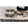 Image 2 : 3 PAIRS OF NEW RYDERS SUNGLASSES - RETAIL $150 AND LOT OF RYDERS SUNGLASS FRAMES