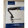 Image 2 : NEW OVERSTOCK INSIGNIA 27 INCH SINGLE MONITOR HYDRAULIC ARM MOUNT RETAIL $99