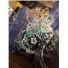 Image 13 : 3 BOXES OF JEWELRY, TRAYS AND GLASSES