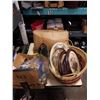 Image 1 : 3 BOXES OF JEWELRY, TRAYS AND GLASSES