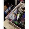 Image 2 : TOTE OF NEW ITEMS - EXERCISE ACCESSORIES, SPA ITEMS, ETC