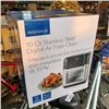 Image 1 : AS NEW INSIGNIA 10 QT STAINLESS STEEL DIGITAL FRYER OVEN
