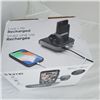 Image 2 : NEW IHOME TIMEBASE PRO+ BLUETOOTH SPEAKER AND TRIPLE CHARGING CLOCK RETAIL $169