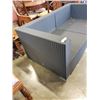 Image 2 : RATAN OUTDOOR PATIO LOVESEAT - NO CUSHIONS
