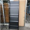 Image 1 : HEAVY DUTY 6FT TALL SLAT WALL RACK WITH RAILS