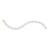 Image 1 : Diamond Link Bracelet 1 Cttw 10kt Yellow Gold