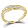 Image 3 : His Hers Diamond Cluster Matching Wedding Set 1/5 Cttw 10kt Yellow Gold