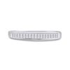 Image 2 : Baguette Diamond Wedding Band 1/4 Cttw Sterling Silver
