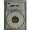 Image 3 : 1652 6PENCE Pine Tree Sixpence XF45 PCGS