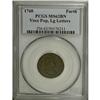 Image 3 : 1760 Voce Populi Farthing MS62 Brown PCGS