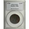 Image 3 : 1776 1/2P Machin's Mills Halfpenny VF25 PCGS