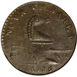 1786 COPPER New Jersey Copper, Narrow Shield