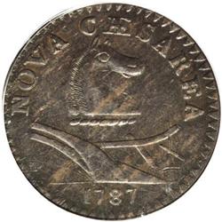 1787 COPPER New Jersey Copper, Small Planchet,