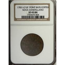 1783 COPPER Nova Constellatio Copper, Pointed