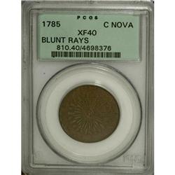 1785 Nova Constellatio Blunt Rays XF40 PCGS