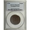 Image 1 : 1794 TOKEN Franklin Press Token MS63 Brown PCGS