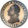 Image 1 : 1783 1C Washington & Independence Cent, Draped