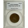 Image 1 : 1795 1/2P Washington Grate Halfpenny, Large