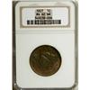 Image 1 : 1827 1C MS62 Brown NGC