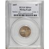 Image 1 : 1857 1C MS64 PCGS