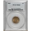 Image 1 : 1863 1C MS65 PCGS