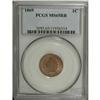 Image 1 : 1869 1C MS65 Red and Brown PCGS