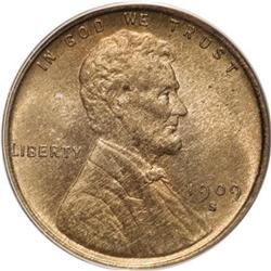 1909-S VDB 1C MS65 Red and Brown PCGS