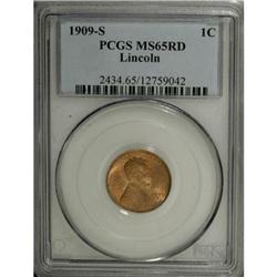 1909-S 1C MS65 Red PCGS
