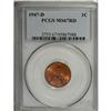 Image 1 : 1947-D 1C MS67 Red PCGS