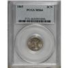 Image 1 : 1865 3CN MS66 PCGS