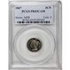 Image 1 : 1867 3CN PR65 Cameo PCGS
