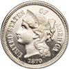Image 1 : 1870 3CN PR64 Deep Cameo PCGS