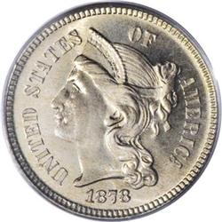 1878 3CN PR68 PCGS