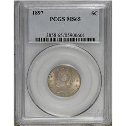 1897 5C MS65 PCGS