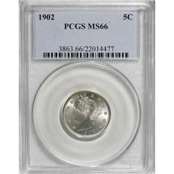 1902 5C MS66 PCGS