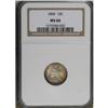 Image 1 : 1884 10C MS66 NGC