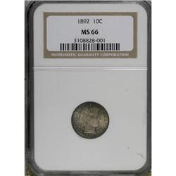 1892 10C MS66 NGC