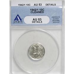 1942/1 10C AU53 Details ANACS