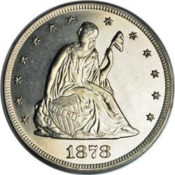 1878 20C PR63 PCGS