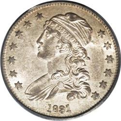 1831 25C Large Letters MS63 PCGS